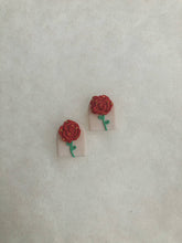 Load image into Gallery viewer, Enchanted Rose Dangles/studs