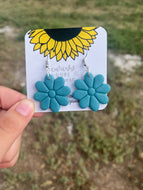 Turquoise flower