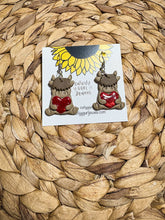 Load image into Gallery viewer, Highland Cow dangles
