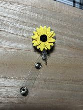 Load image into Gallery viewer, Sunflower badge reel
