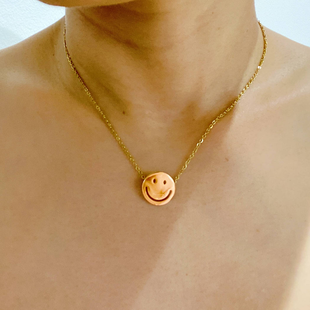 Happy Face Necklace