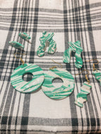 Green marble statement (4 styles)