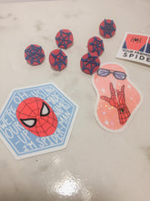 Load image into Gallery viewer, Spiderman Inspired Earrings
