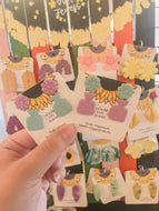 Floral Spring stud set